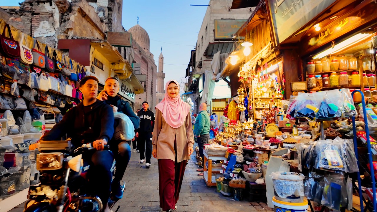 🇪🇬 Egypt, Cairo Walking tour in 4K