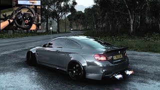 BMW M4 Coupé | Forza Horizon 5 | Steering Wheel Gameplay