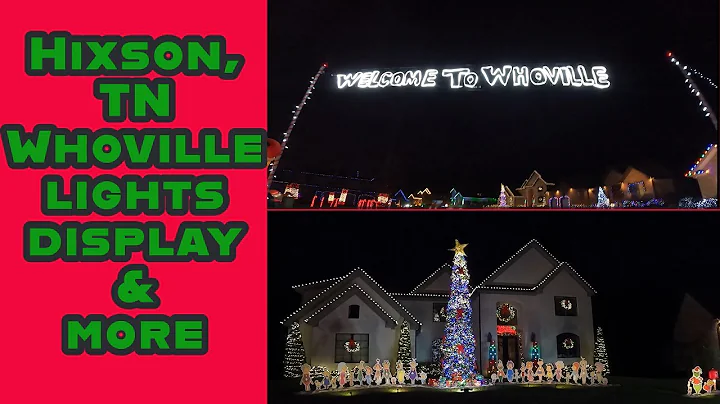 2022 Whoville Lights Display & More - Hixson, TN