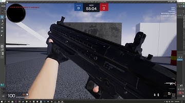 Sabotaj Weapon Animation Part 4 Unreal Engine Editor and Maya