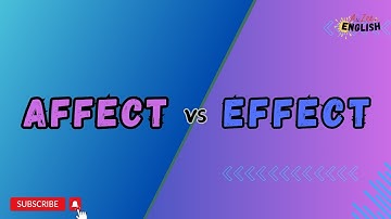 Avoid Grammar Mistakes: Understanding Affect vs Effect | English Grammar