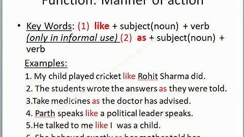 (GSEB) Language function - Manner of action
