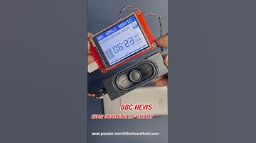 BBC Live on ESP32 Internet Radio! 🔊📻 #ytshorts #swradiolover