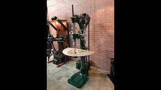 1889 Drill Press Sibley \u0026 Ware Fully 
