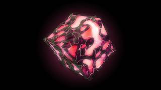 Abstract red cube video background loop