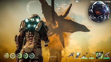 Osiris New Dawn - Building a Base & Getting Eaten by a Sandworm