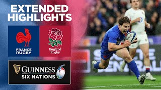 France v England | Extended Highlights | 2022 Guinness Six Nations