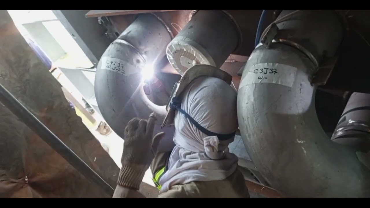 TIG welding 347 ss my work Abu Dhabi