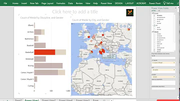 Activate POWER VIEW in EXCEL