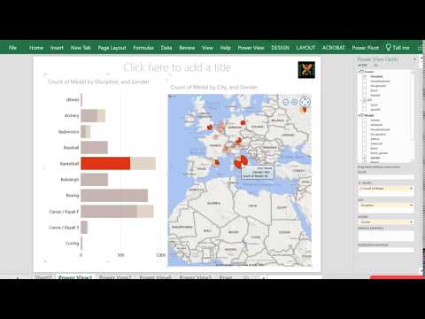 Видео: Как установить Power View в Excel 2016?