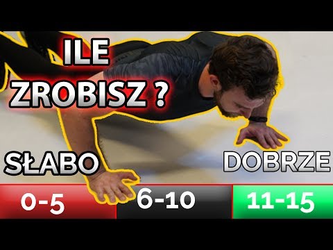 Sprawdź ile zrobisz pompek w TEN sposób !? [Trening od podstaw Odc#4]