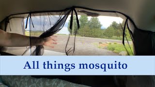 All things mosquito: screens for minivan camper windows, doors, and more