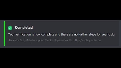 How to get Yunite verified for custom making (Discord) (Fortnite)