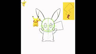 Pikachu speedpaint @Lindraws04