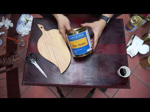 Video Sơn lau gốc nước Dye Stain (2xx,3xx), màu sắc đa dạng... - youtube