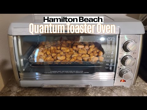 Hamilton Beach Quantum Toaster | Oven Air Fryer Combo | Microwave Toaster Oven | Air Fryer Combo