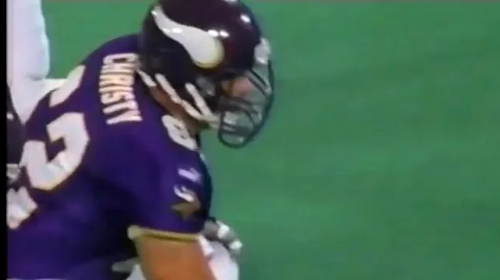 Jeff Christy - Minnesota Vikings - mic'd up vs Cow...