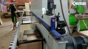 Máy dán cạnh tự động - Máy dán cạnh 7 chức năng tự động - KW 450 | Máy Gỗ Kingwoodmac