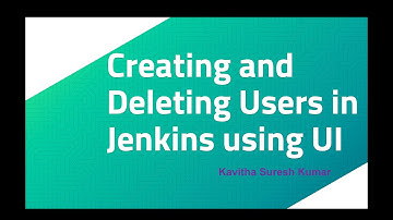 Creating and Deleting Users in Jenkins using Ul