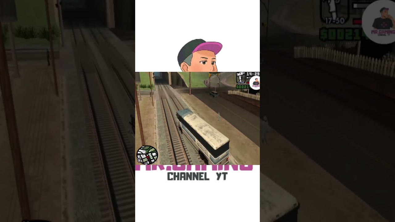 කෝච්චිය නවත්තමු GTA San Andreas funny game play 