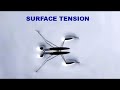 Surface tension