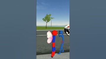 Spider Stickman Rope Hero #miami Vice City Police Android Game