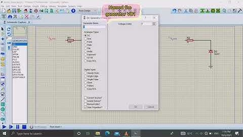 DIODE CHARACTERISTIC USING PROTEUS 8 | PART 1