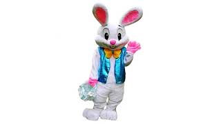 Must See Easter Review California Costumes Mens Deluxe Easter Bunny Costume, Whiteblue Largex..
