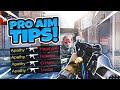 5 PRO PLAYERS TIPS On How To Have PERFECT AIM In Modern Warfare