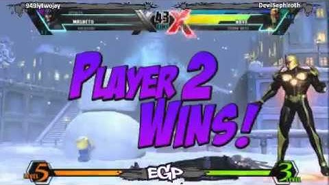 949lytwojay (Wolverine/Mag/Spencer) vs Devilsepiroth (Nova/Frank/Skrull) - Mortal Souls UMvC3 LQF