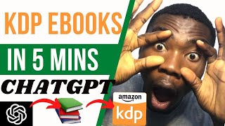 Use This FREE AI Tool To create Unlimited Amazon kdp Ebooks Fast: Chatgpt