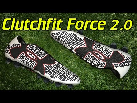 Under Armour Clutchfit Force 2 0 White Black Risk Red Review