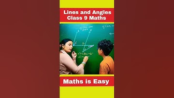 Lines and Angles Class 9| Class 9 Maths Chapter 6 #mathsiseasy #fun #shorts #youtubeshorts #viral