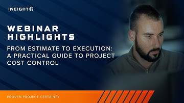 Improve Construction Bidding with Standardized Estimating | InEight Webinar Highlight