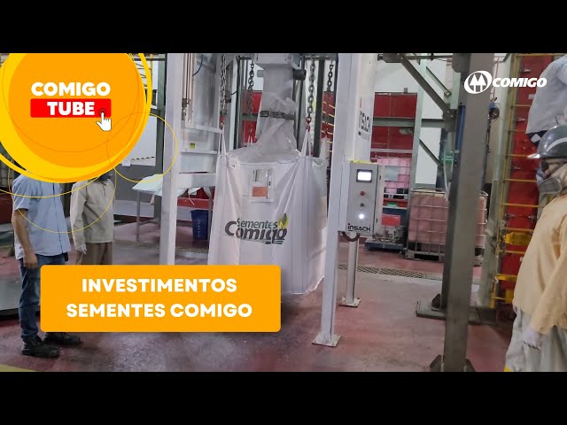 Investimentos no tratamento e expedição das Sementes COMIGO