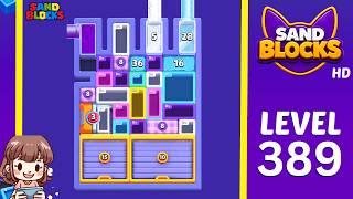 Sand Blocks Level 389 Solution Walkthrough