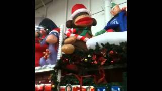 Naughty sock monkey