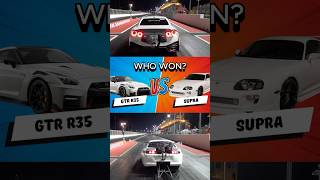 GT-R vs Supra MK4 – Legendary Drag Comparison! #JDM #Shorts