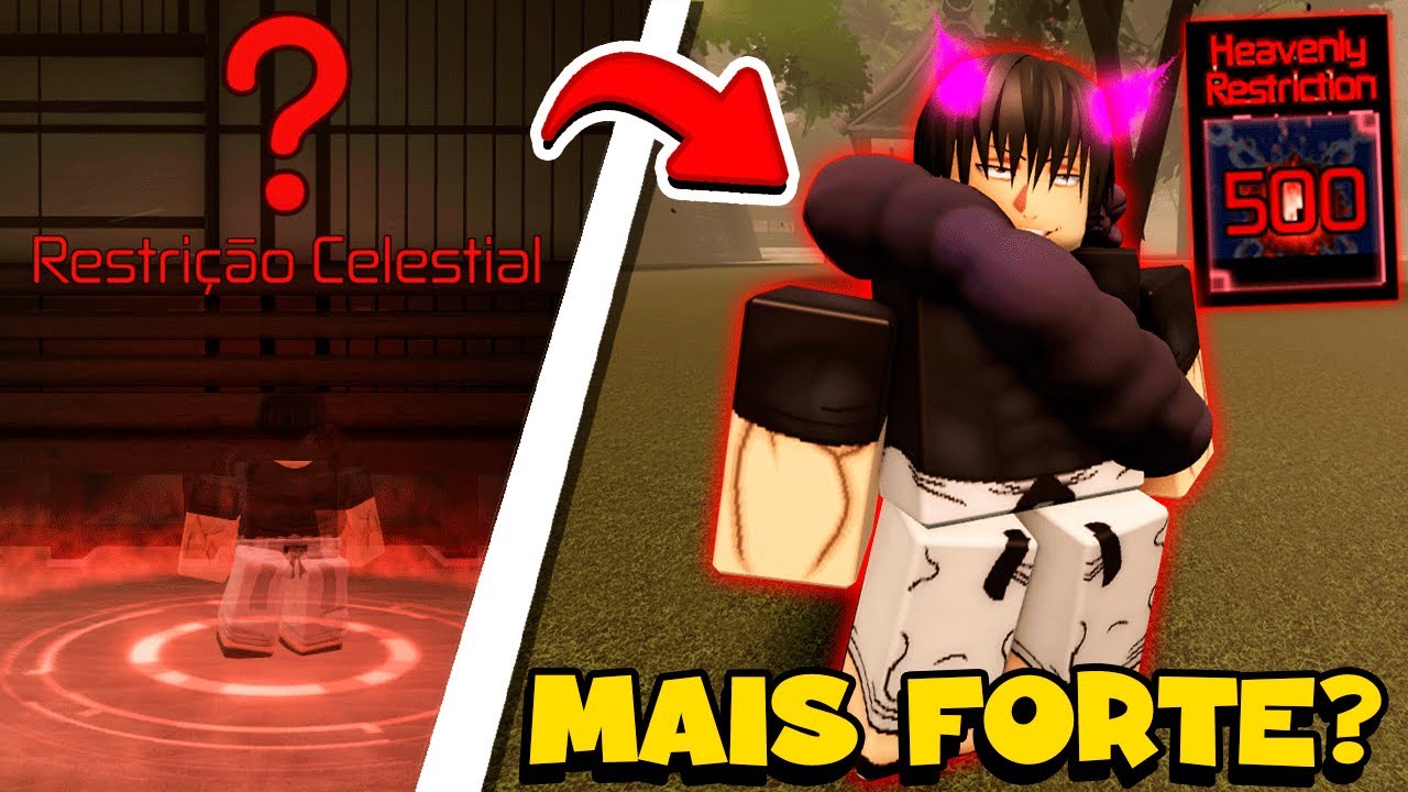 JUJUTSU INFINITE: DESPERTEI O PODER DA RESTRIÇÃO CELESTIAL