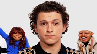 Tom Holland does the weirdest interview ever