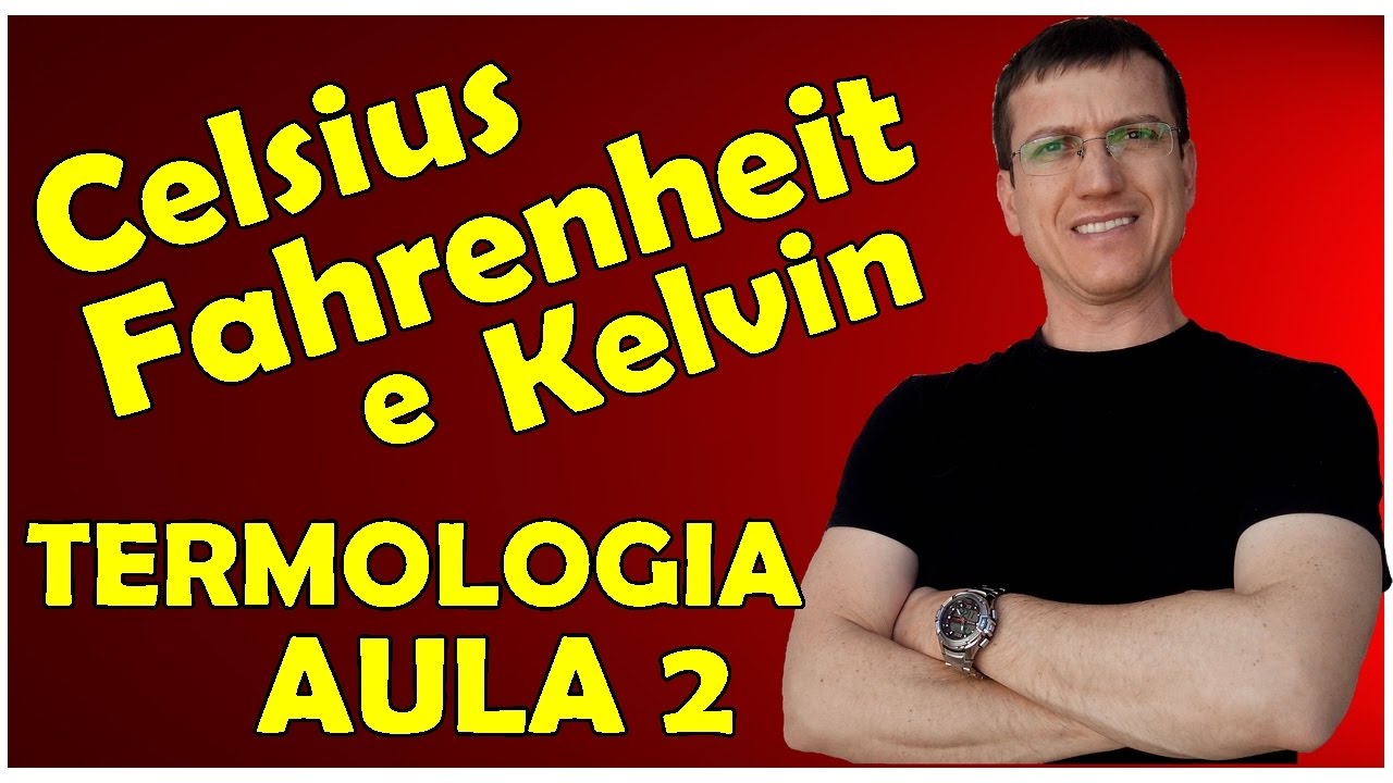 ESCALAS CELSIUS - FAHRENHEIT - KELVIN - TERMOLOGIA - Aula 2 - Prof.  Boaro