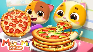 Tiệm Pizza biến hình | Tiệm pizza mèo | Nhạc thiếu nhi | MeowMi Gia đình những chú mèo