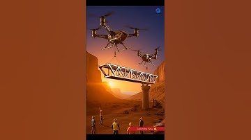 🌉 Vision of the Future‼️ How Drones Could Build Tomorrow #Shorts #drone