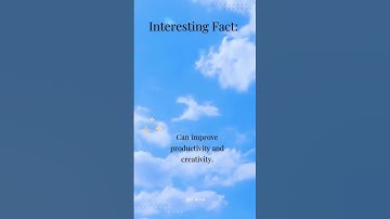 Interesting Fact: Short Breaks Boost Productivity!