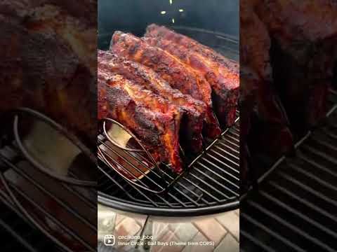 Costillas de cerdo en proceso | CecilIano BBQ