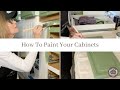 HOW TO PAINT YOUR KITCHEN CABINETS