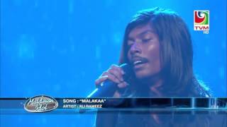 Video thumbnail of "Maldivian Idol GALA Round -Malakaa-Shalabee"