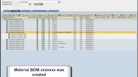 Create Materials and BOMs using the SolidWorks to SAP Interface