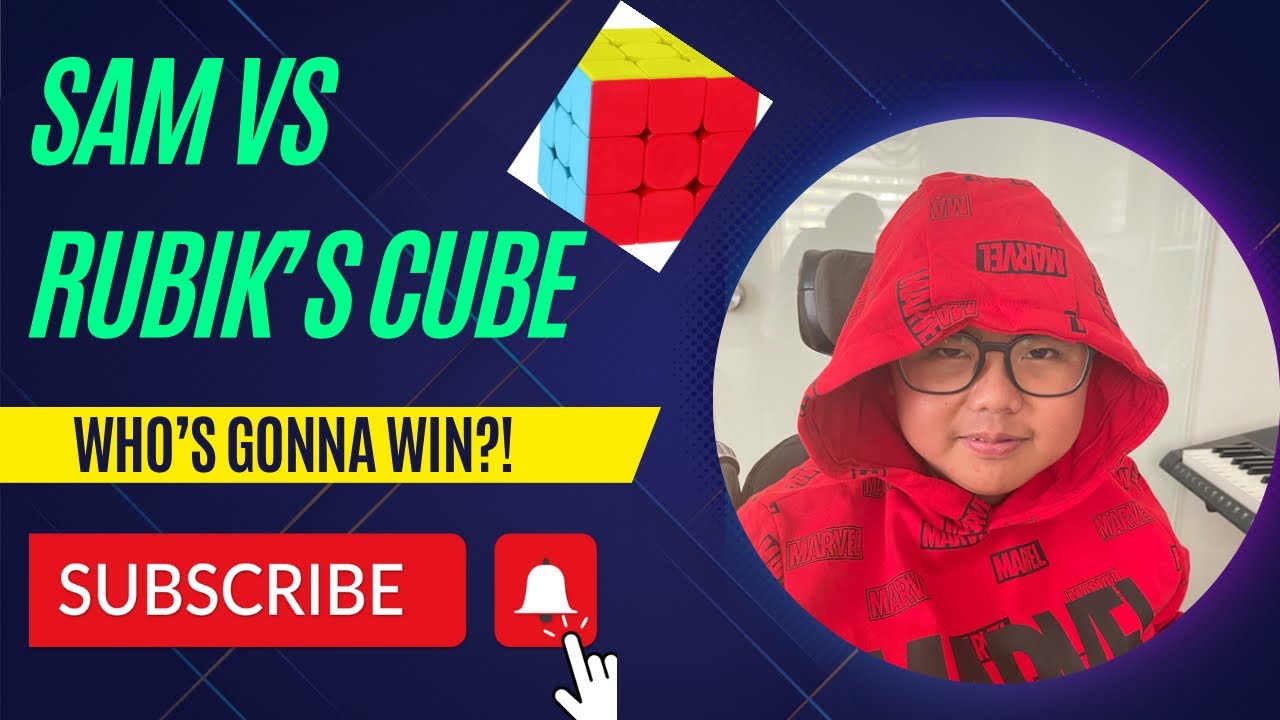Sam Cube Sam’s attempt to solve a rubik’s cube - YouTube