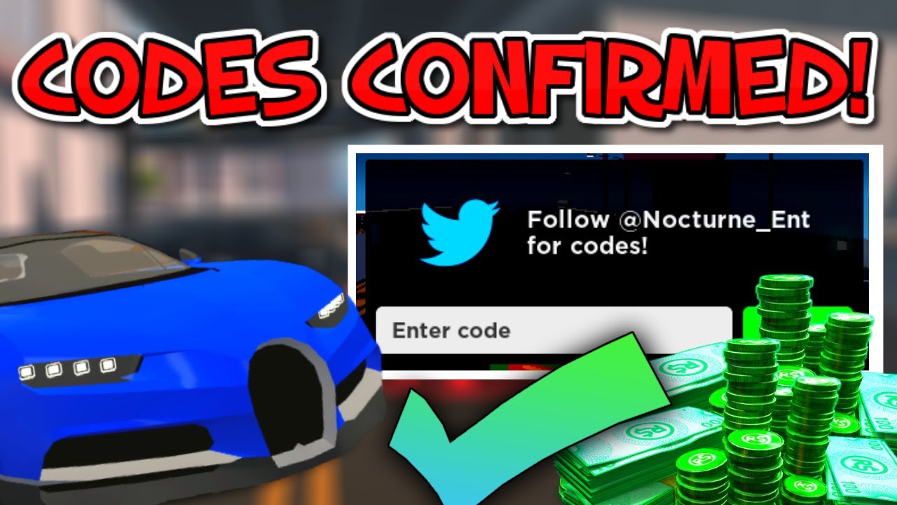 Drive codes roblox